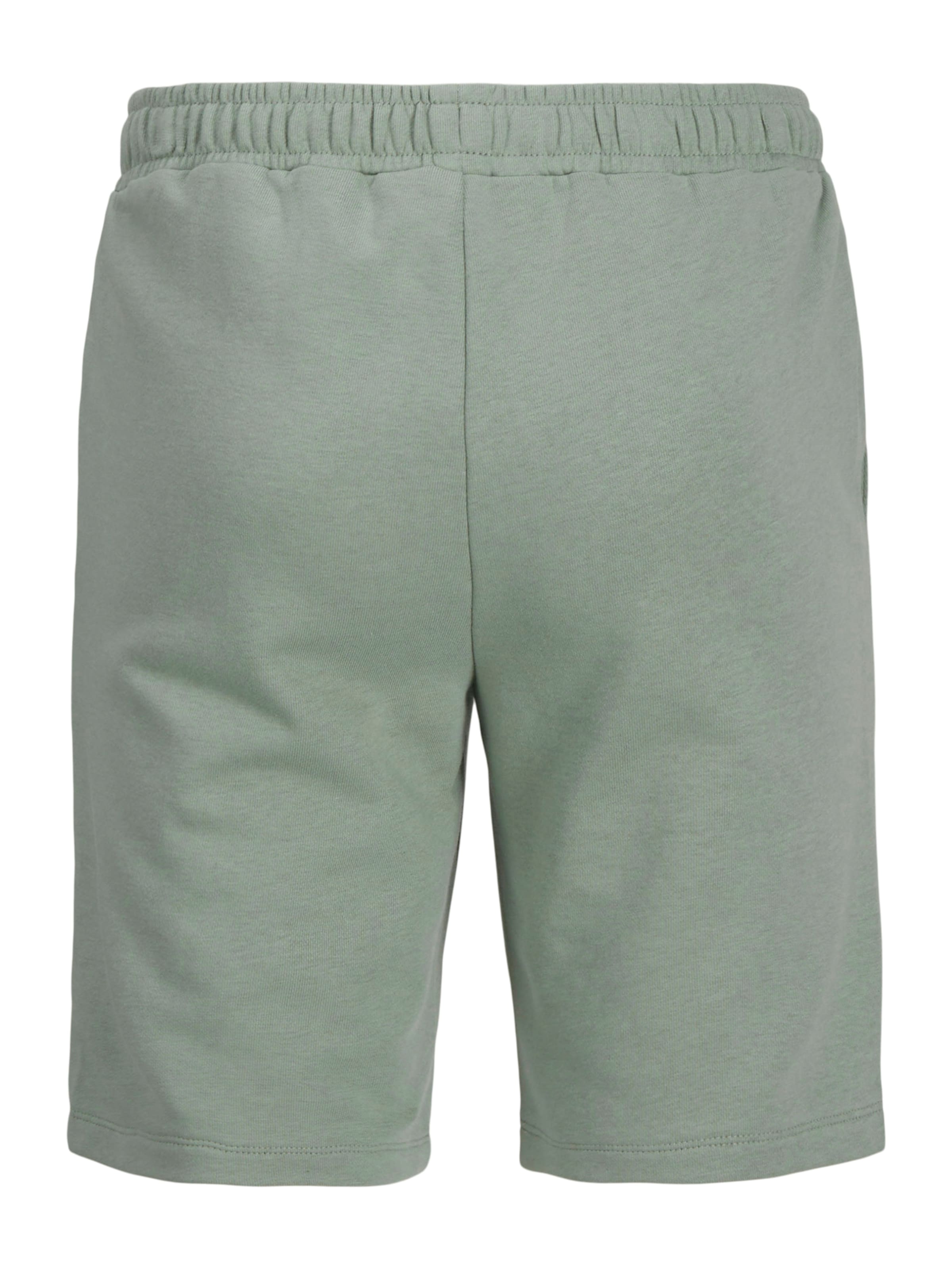 Jack & Jones Junior Широка кройка Панталон в зелено