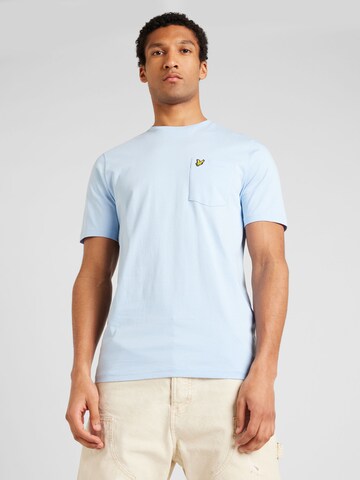 Maglietta di Lyle & Scott in blu: frontale