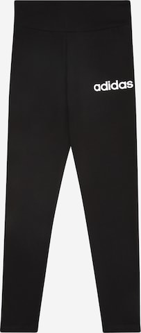 juoda ADIDAS SPORTSWEAR Siauras Sportinės kelnės: priekis