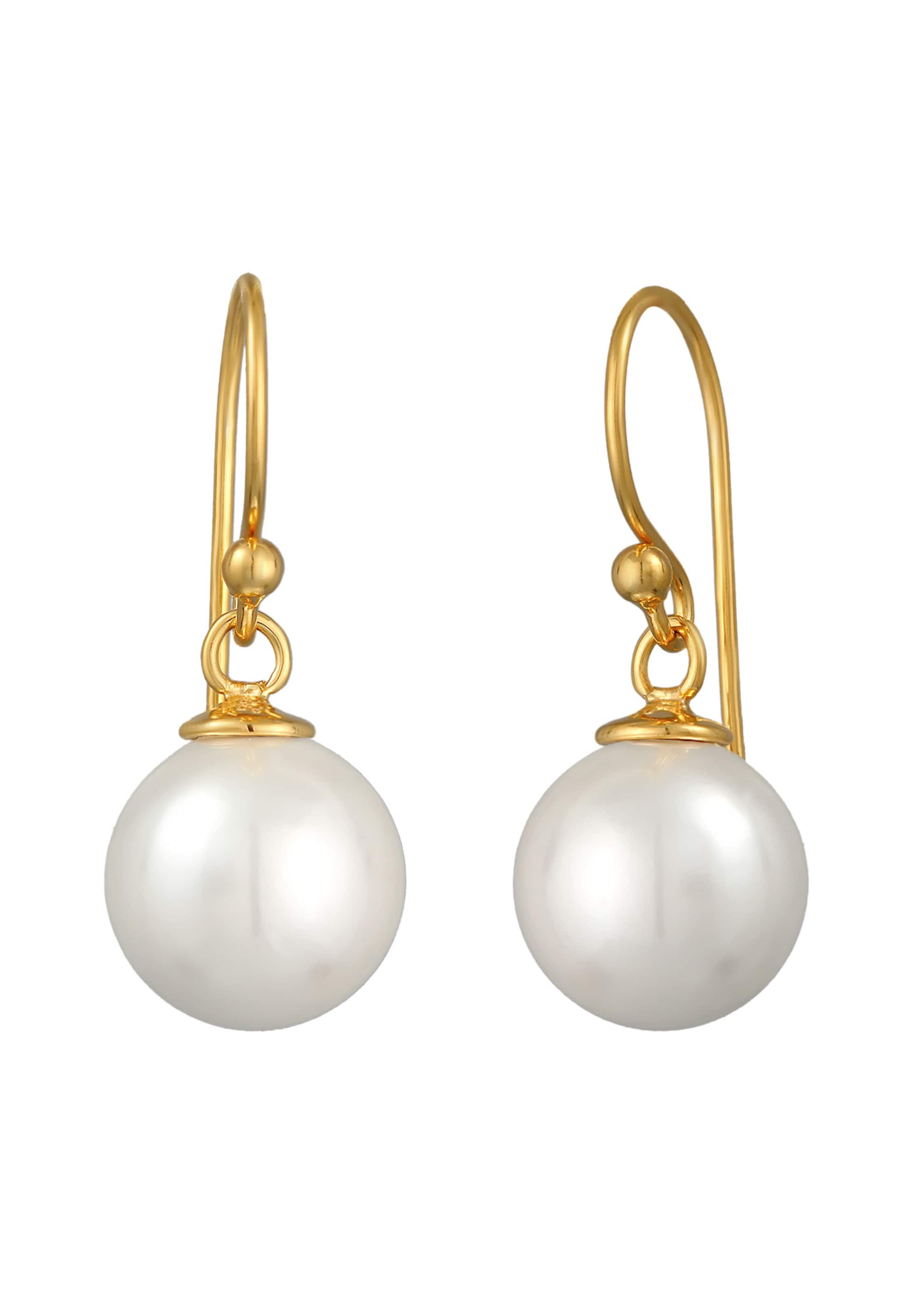 ELLI Ohrringe in Gold: Vorderseite