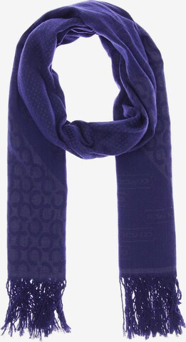 COACH Scarf & Wrap in One size in Blue: front