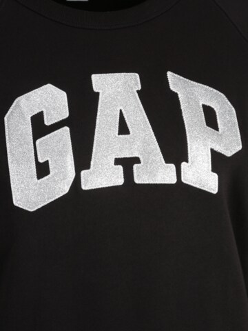 Gap Petite Sweatshirt in Schwarz