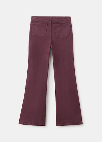 MANGO KIDS Flared Jeans 'Flarexy' in Lila