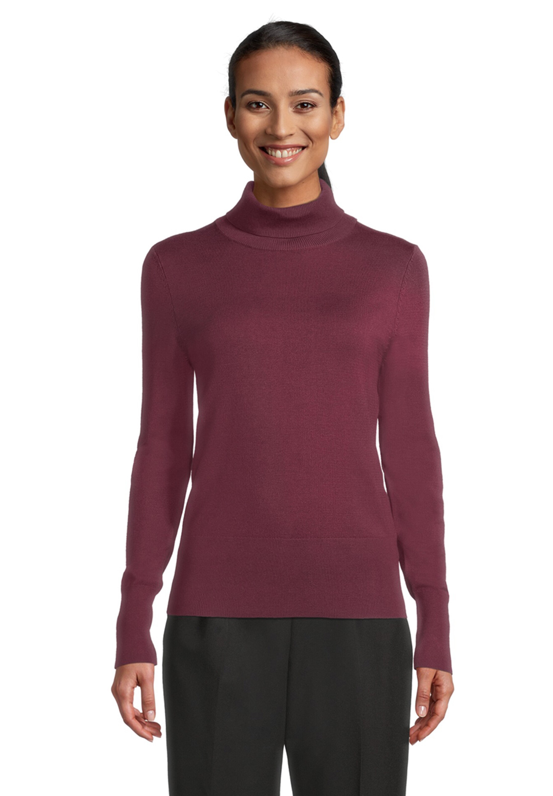 Frauen Pullover & Strick Betty Barclay Rollkragenpullover langarm in Rot - CH96333 Frauen Pullover & Strick Betty Barclay Rollkragenpullover langarm in Rot - CH96333
