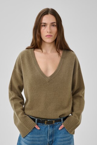 My Essential Wardrobe Sweater 'MWHuxi' in Green: front