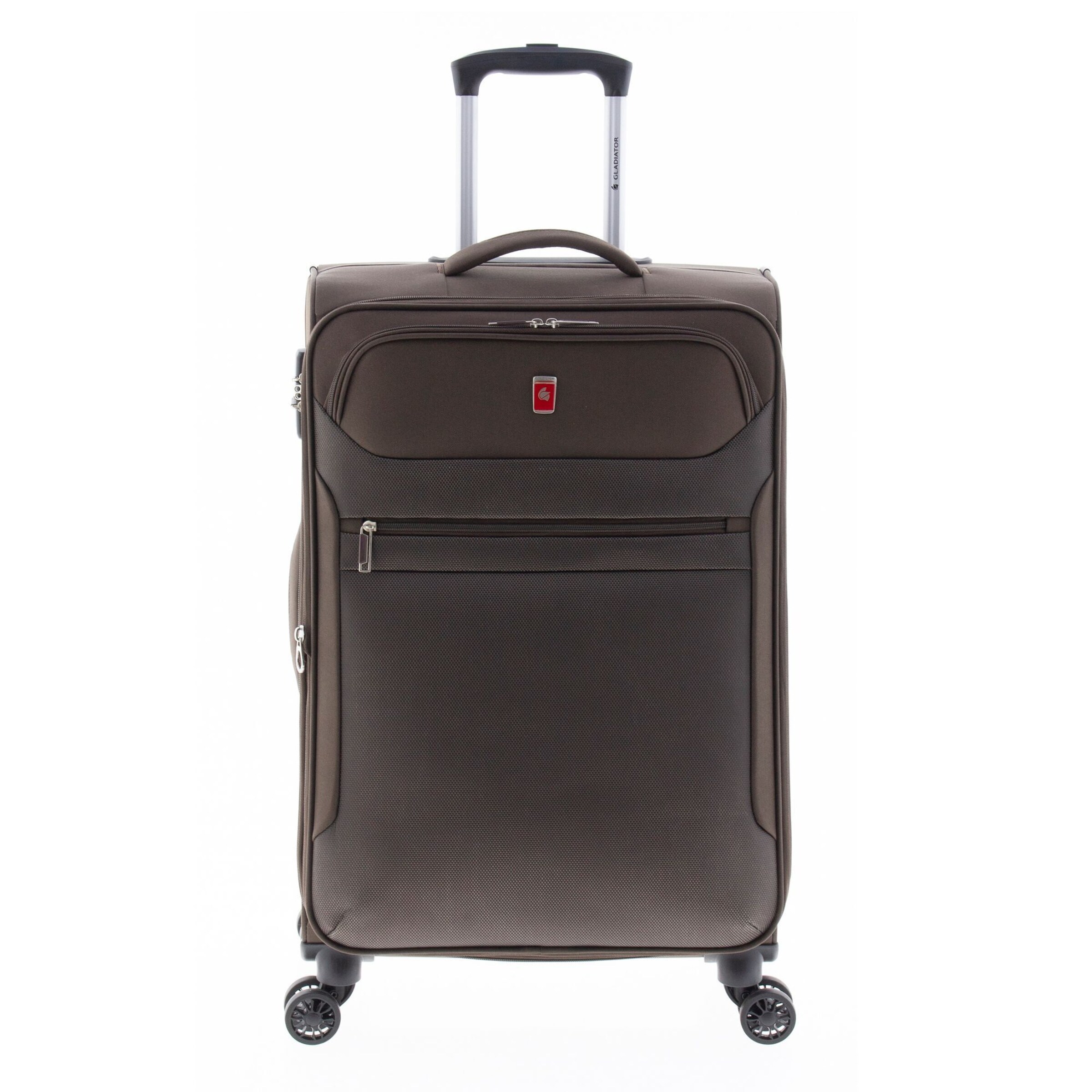 Gladiator Trolley '2000' in Braun: Vorderseite