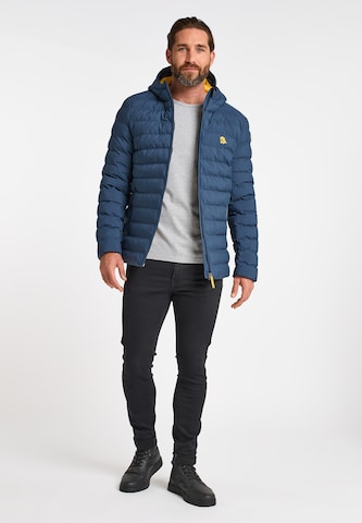 Schmuddelwedda Between-Season Jacket in Blue