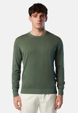 Pull-over North Sails en vert : devant