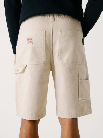 Red Bull Racing x Pepe Jeans Loosefit Broek in Beige