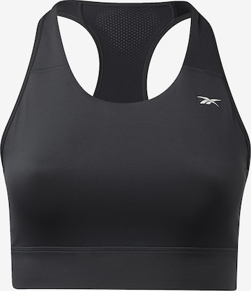 Reebok Bustier Biustonosz sportowy 'Essentials' w kolorze czarny: przód