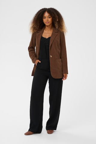 Blazer 'Kanna' Cream en marron
