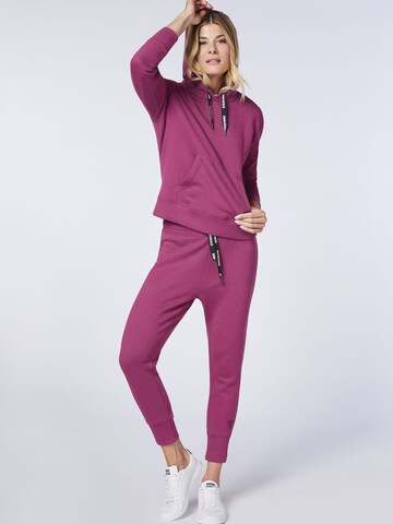 CHIEMSEE Tapered Pants in Purple