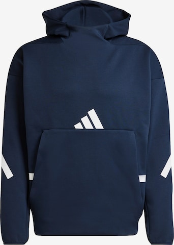 ADIDAS SPORTSWEAR Спортивный свитшот 'Z.N.E.' в Синий: спереди