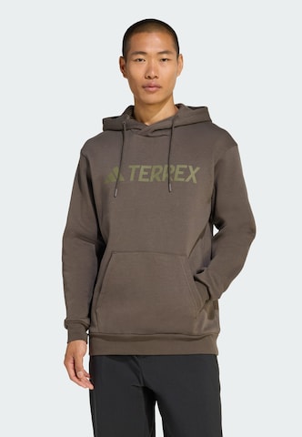 ADIDAS TERREX Sportsweatshirt 'TERREX' in Groen: voorkant