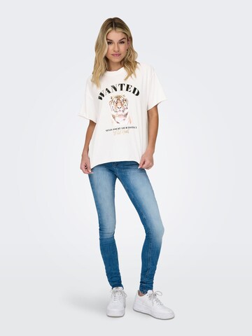T-shirt ONLY en blanc
