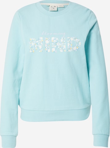 Sweat-shirt 'EFFA' Ragwear en bleu : devant