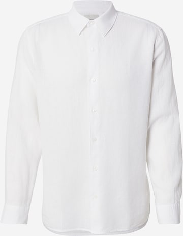 Calvin Klein Rovný strih Košeľa - Biela: predná strana