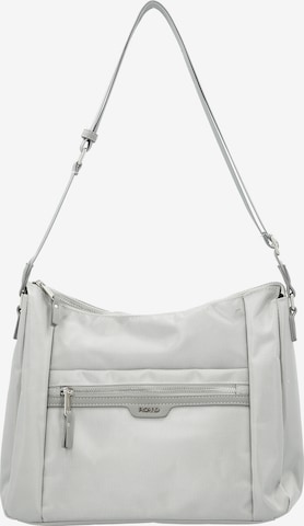 Picard Schultertasche 'Adventure' in Silber: Vorderseite