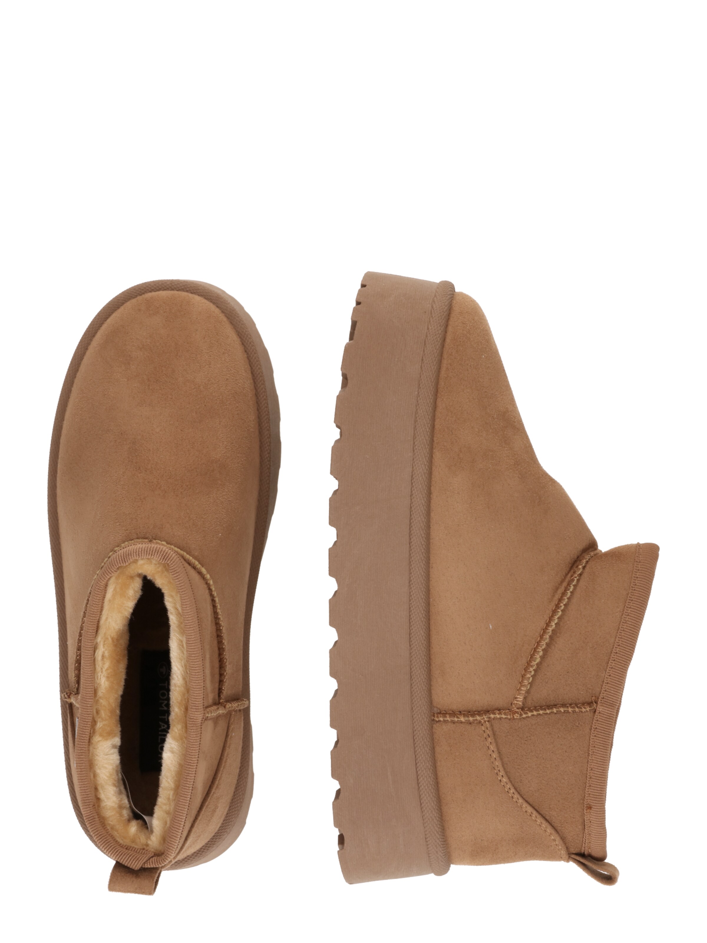 TOM TAILOR Nízke čižmy - Hnedá