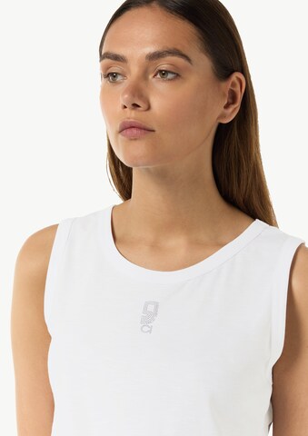 comma casual identity Top in Weiß