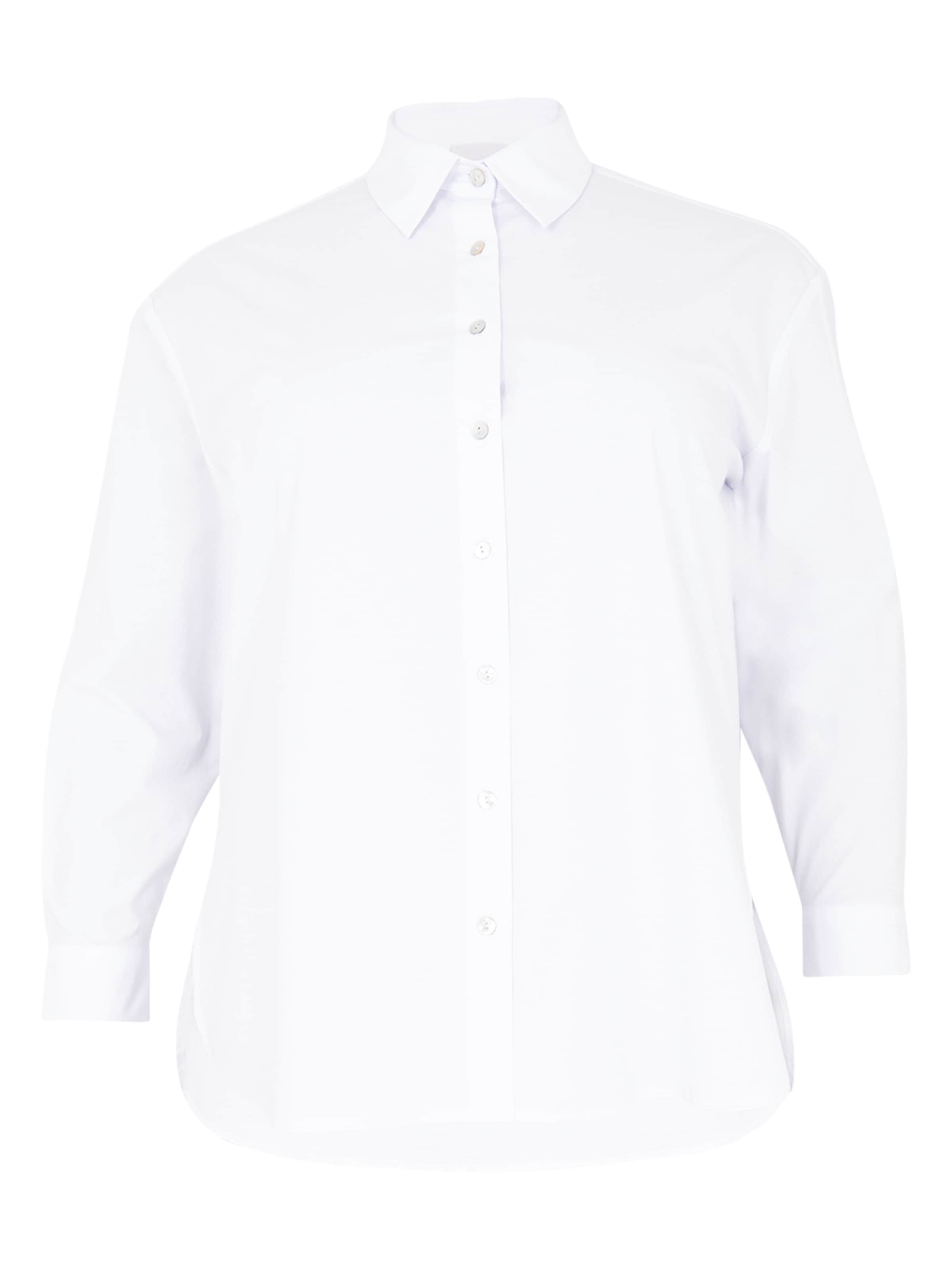 YOEK Blouse in Wit: voorkant