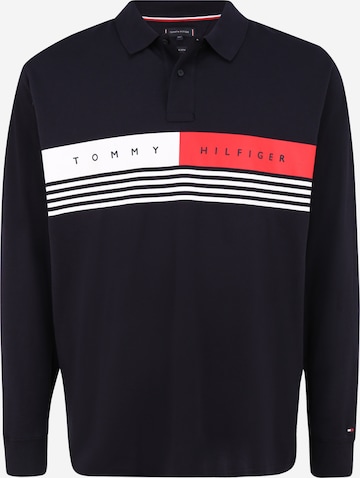 Tommy Hilfiger Big & Tall - Camiseta en azul: frente