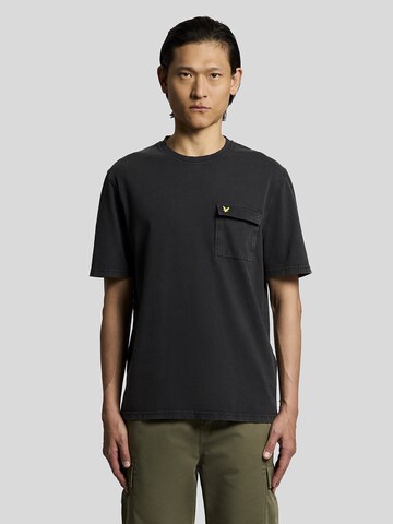 T-Shirt Lyle & Scott en noir : devant
