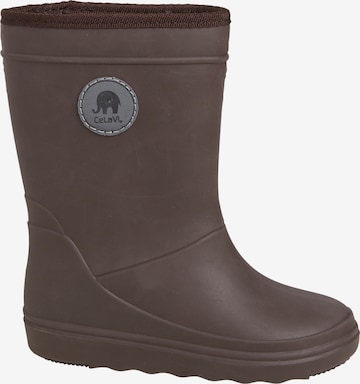 CeLaVi Regenlaarzen 'Thermo' in Bruin: voorkant