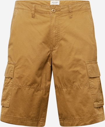 JACK & JONES Cargo trousers 'COLE CAMPAIGN' in Brown: front