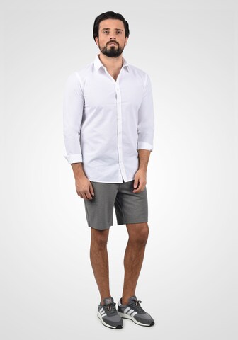 BLEND Regular Chinoshorts 'Pancho' in Grau