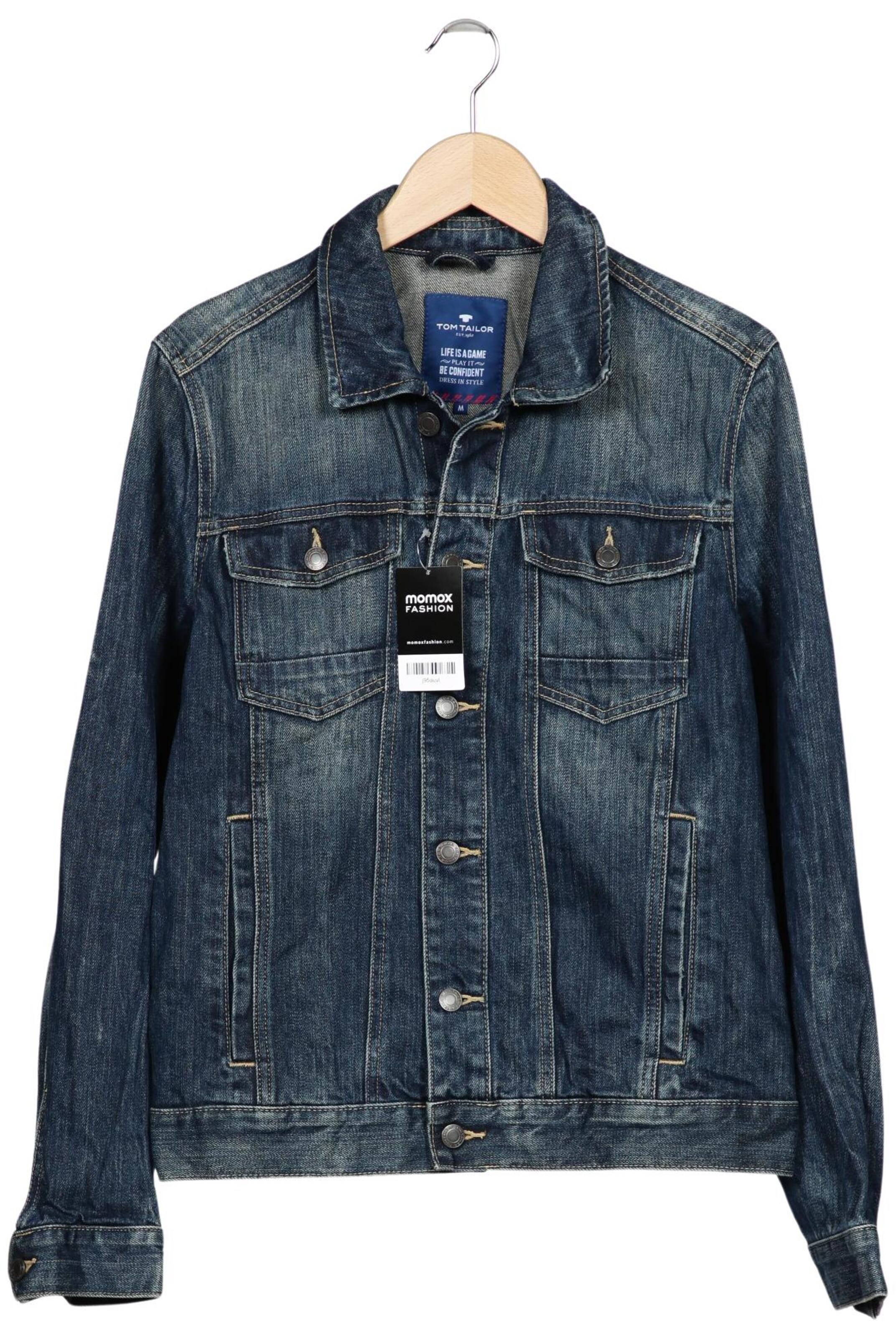 TOM TAILOR Jacket & Coat in M in Blue: front