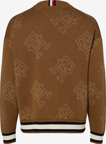 TOMMY HILFIGER Knit Cardigan in Brown