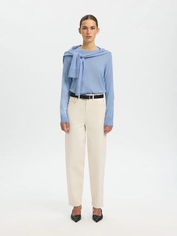 SELECTED Свитер 'SLFTHEA' в Синий