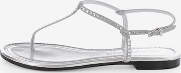 Kennel & Schmenger T-Bar Sandals ' ELLE ' in Grey: front