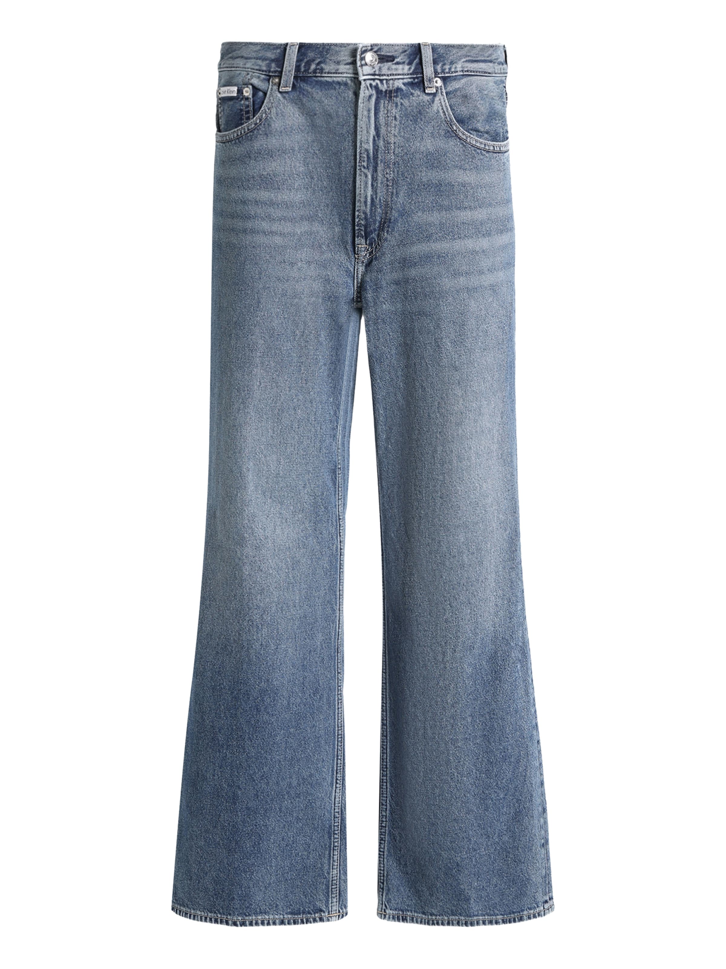 Calvin Klein Jeans Wide leg Jeans 'PERRY' i blå: framsida