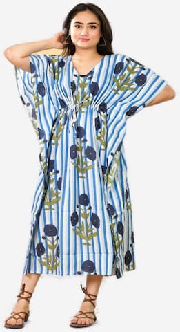 PfauGermany Oversizekleid in Blau: Vorderseite