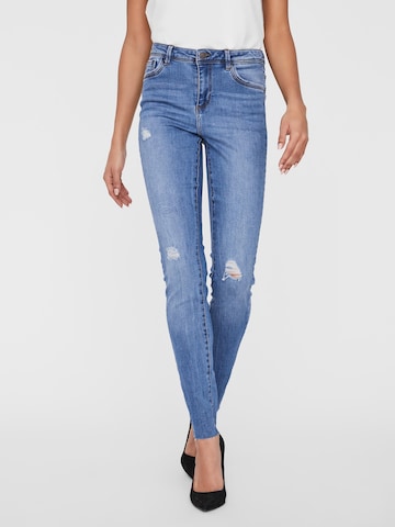 VERO MODA Skinny Jeans 'Tanya' in Blau: predná strana