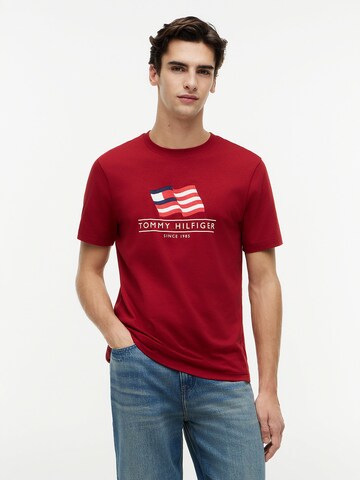 TOMMY HILFIGER Shirt in Red: front