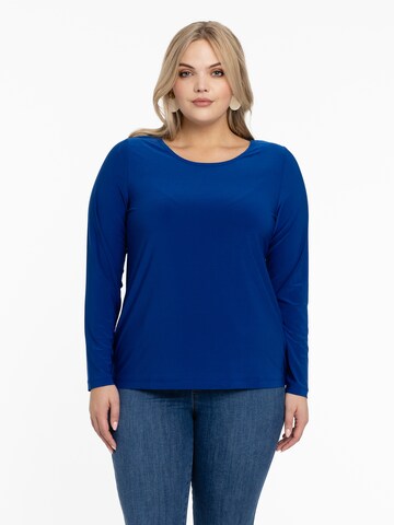YOEK Shirt in Blue: front