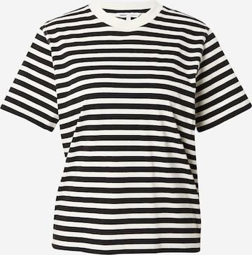 juoda ONLY Marškinėliai 'Livina': priekis