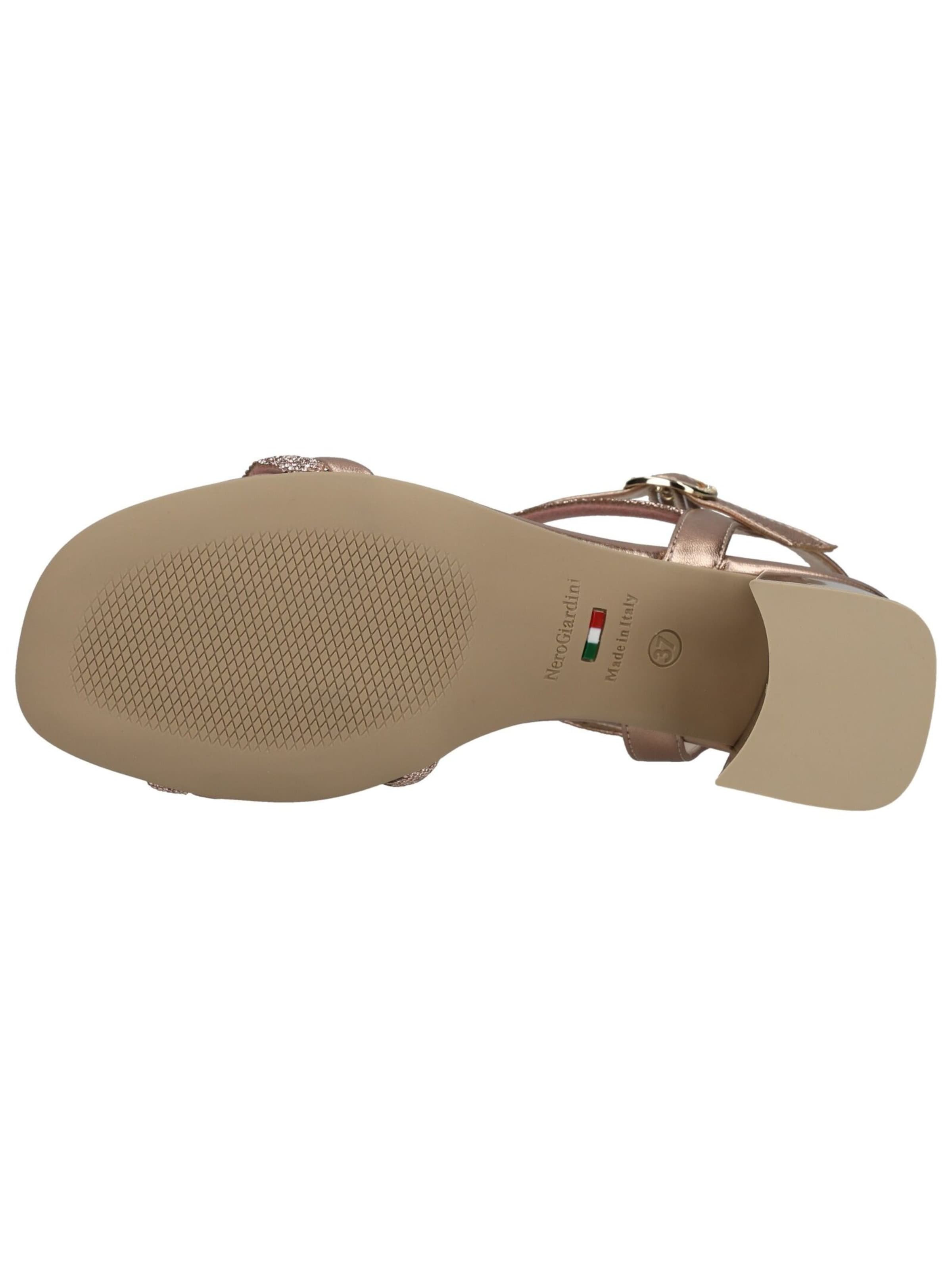 Sandales à lanières Nero Giardini en or