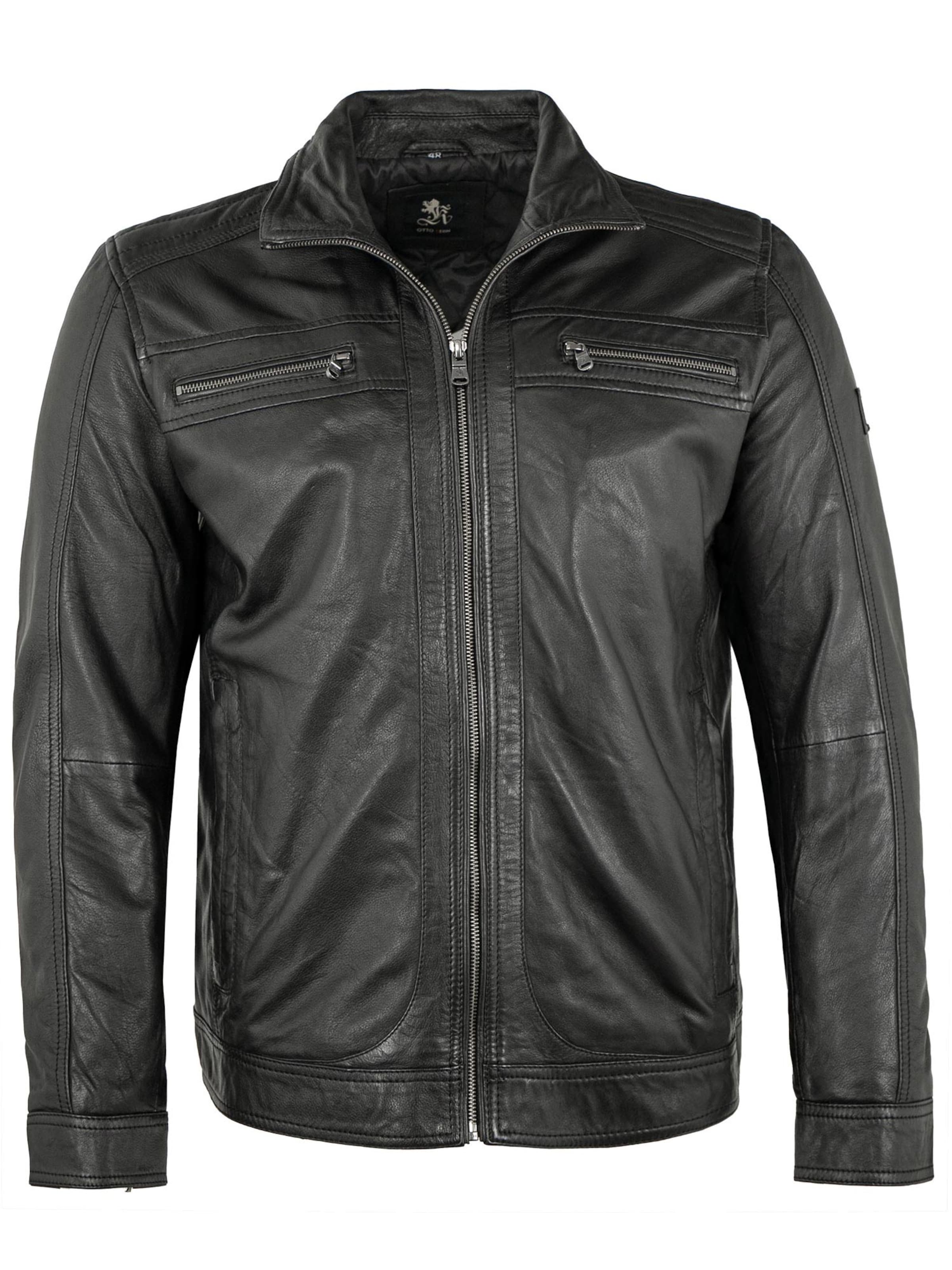 OTTO KERN Tussenjas 'Men-105' in Zwart: voorkant