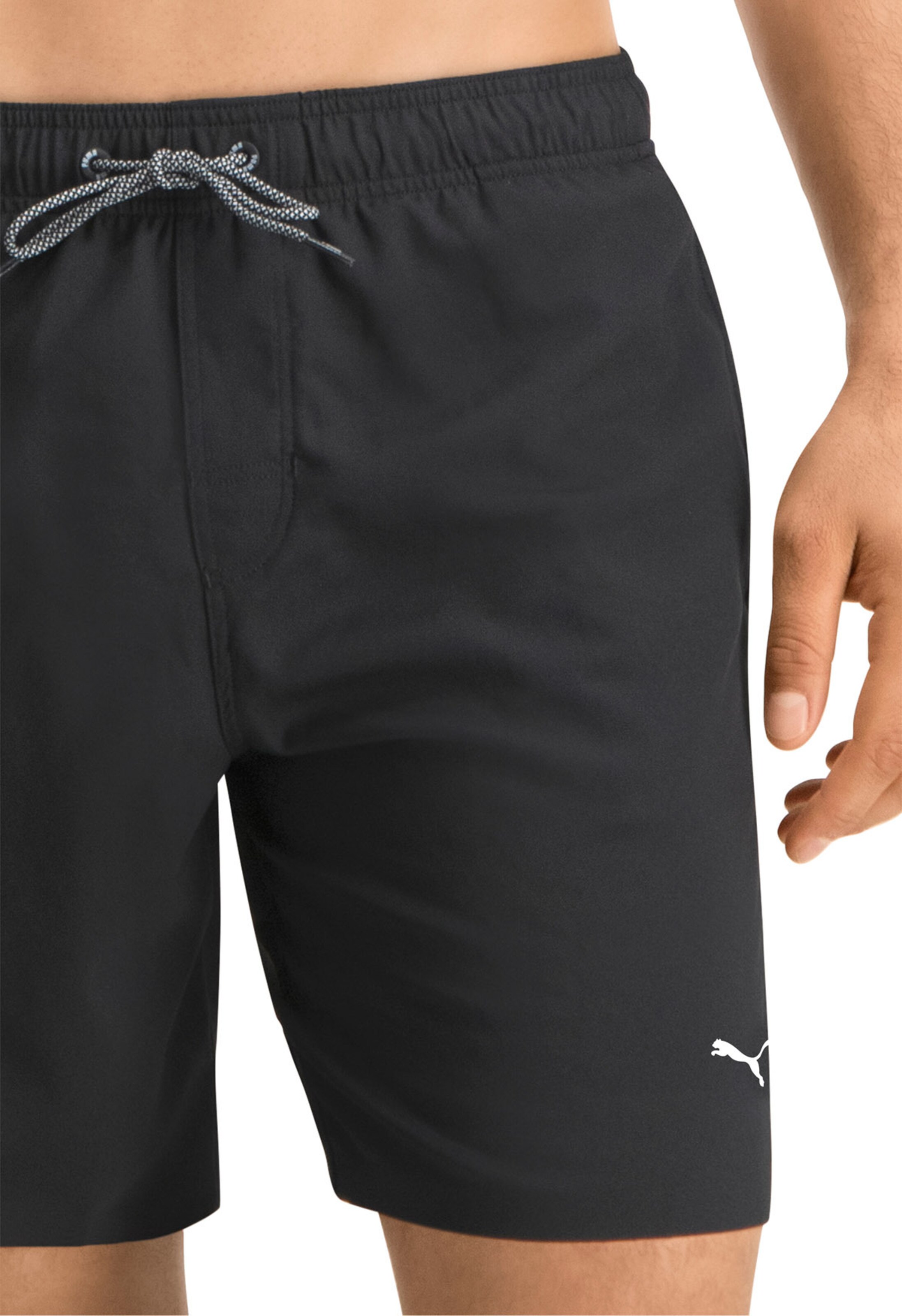PUMA Regular Board Shorts in Black