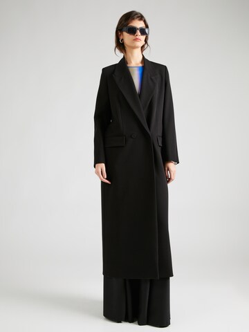 IVY OAK Between-Seasons Coat in Black: front