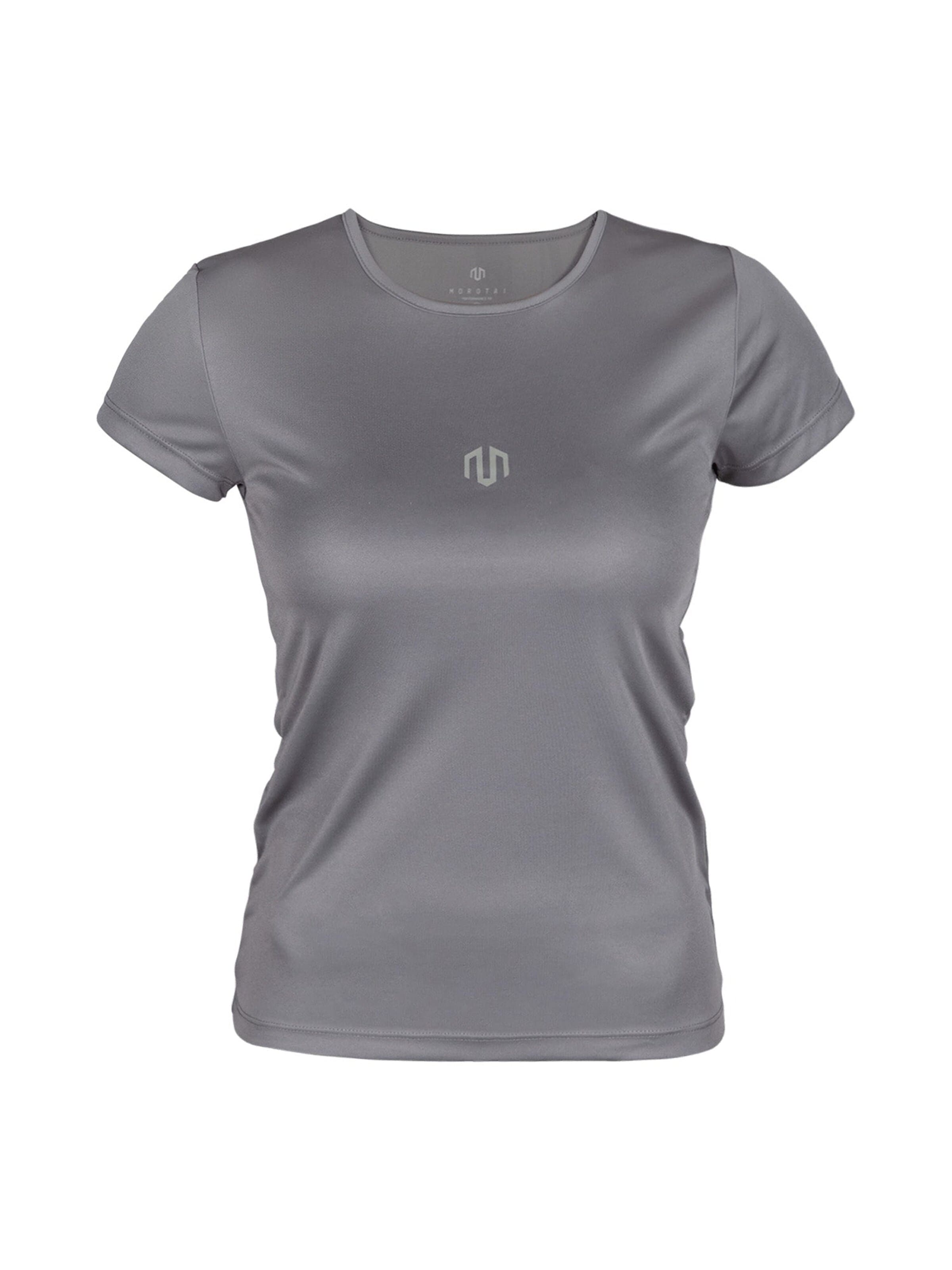 MOROTAI - Camiseta funcional 'LIGHT' en gris: frente