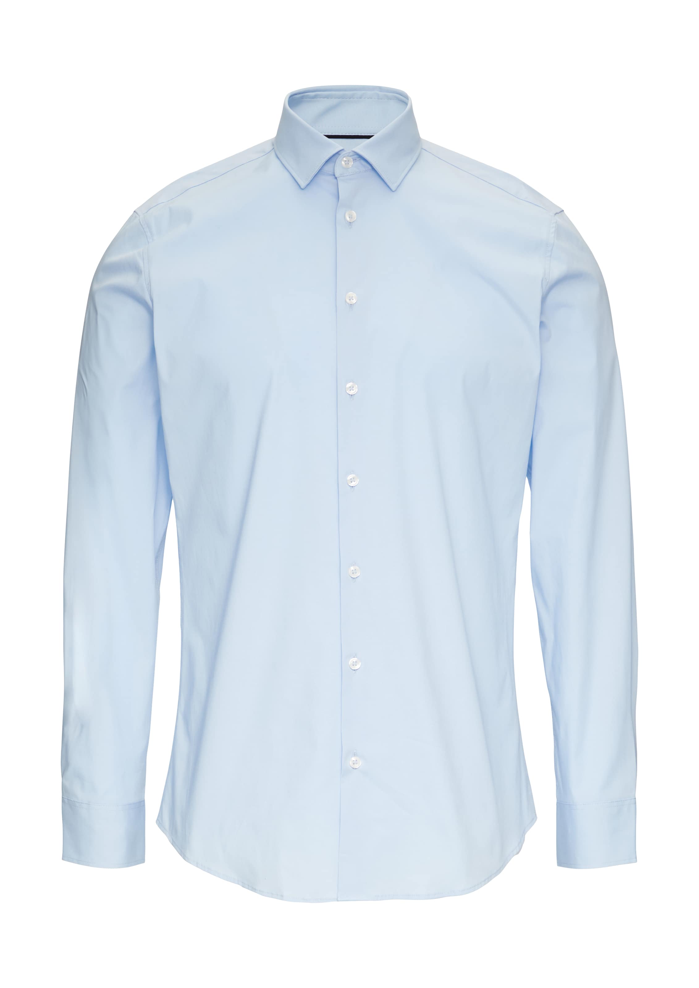 Regular fit Cămaşă business de la s.Oliver BLACK LABEL pe albastru: față