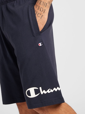 Champion Authentic Athletic Apparel Regular Broek in Blauw