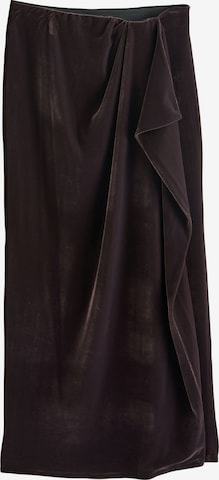 Jupe Next en marron : devant
