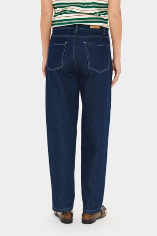 SAINT TROPEZ Loosefit Jeans 'Loesa' in Blauw