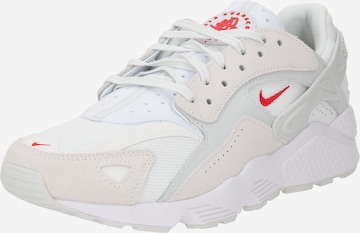Nike Sportswear - Sapatilhas baixas 'AIR HUARACHE' em branco: frente